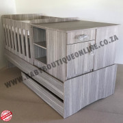 5-in-1 Cot - Melamine All Cascade B0272